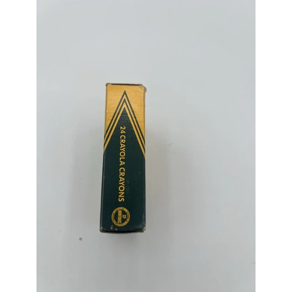 Vintage Binney & Smith Crayola 24 Crayons Box No. 24 Collectible Art Supply